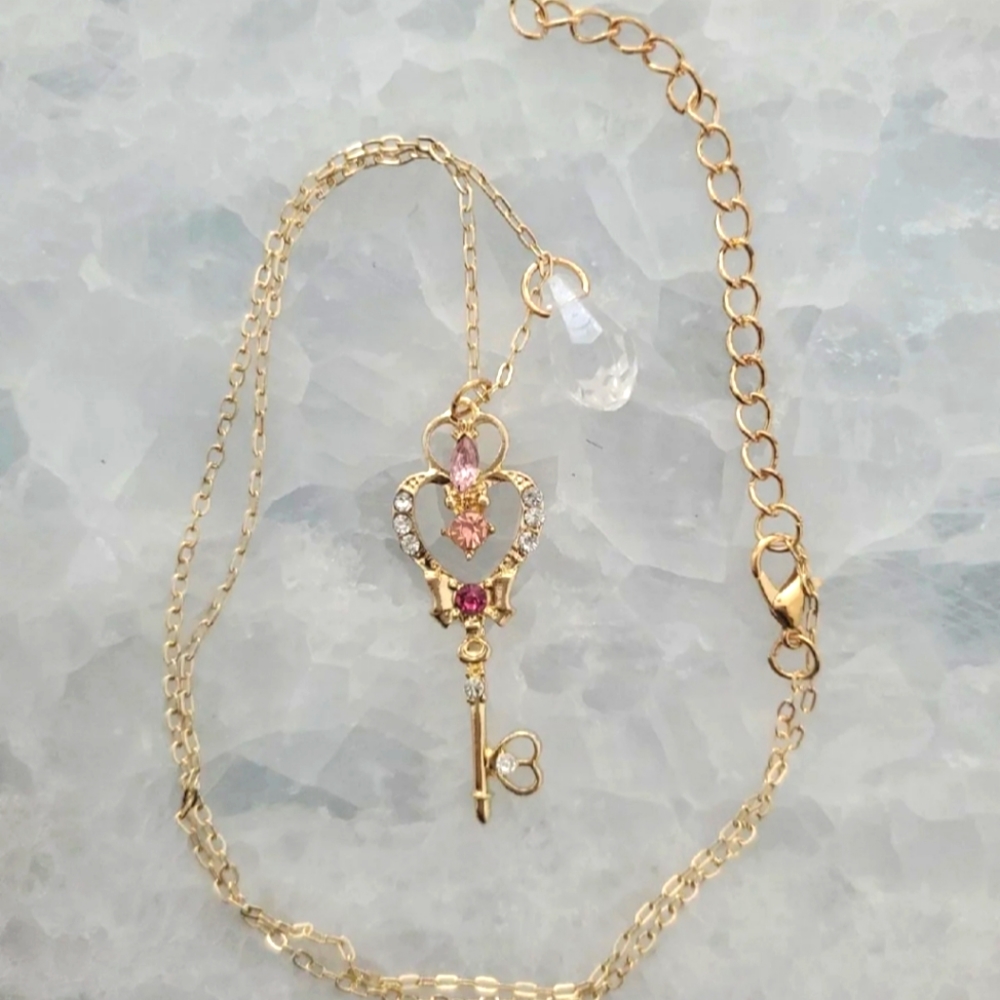 Chibi moon necklace